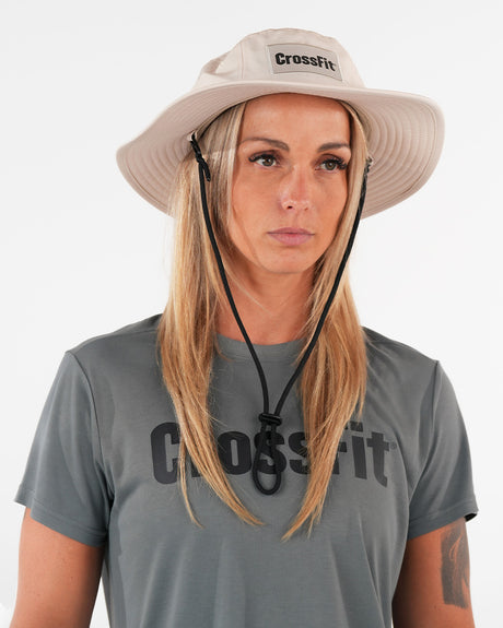 CrossFit® Bucket Hat Beige - Adjustable unisex