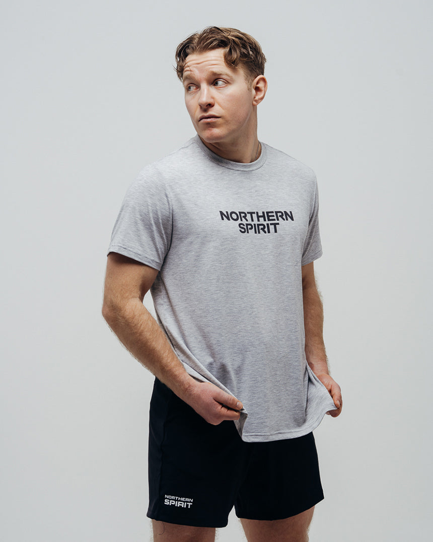 Men's Core T-shirt - Heather Light Grey
