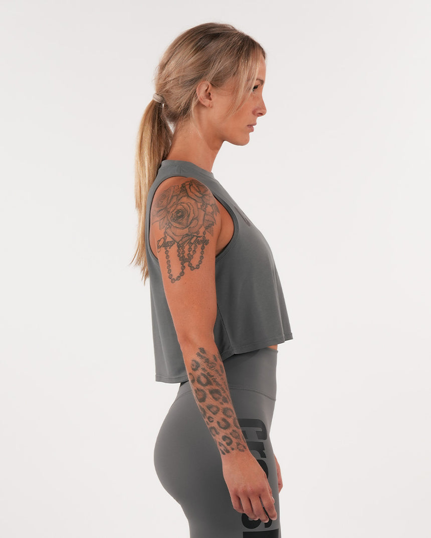 CrossFit® Thaesia - débardeur court coupe régulière pour femme