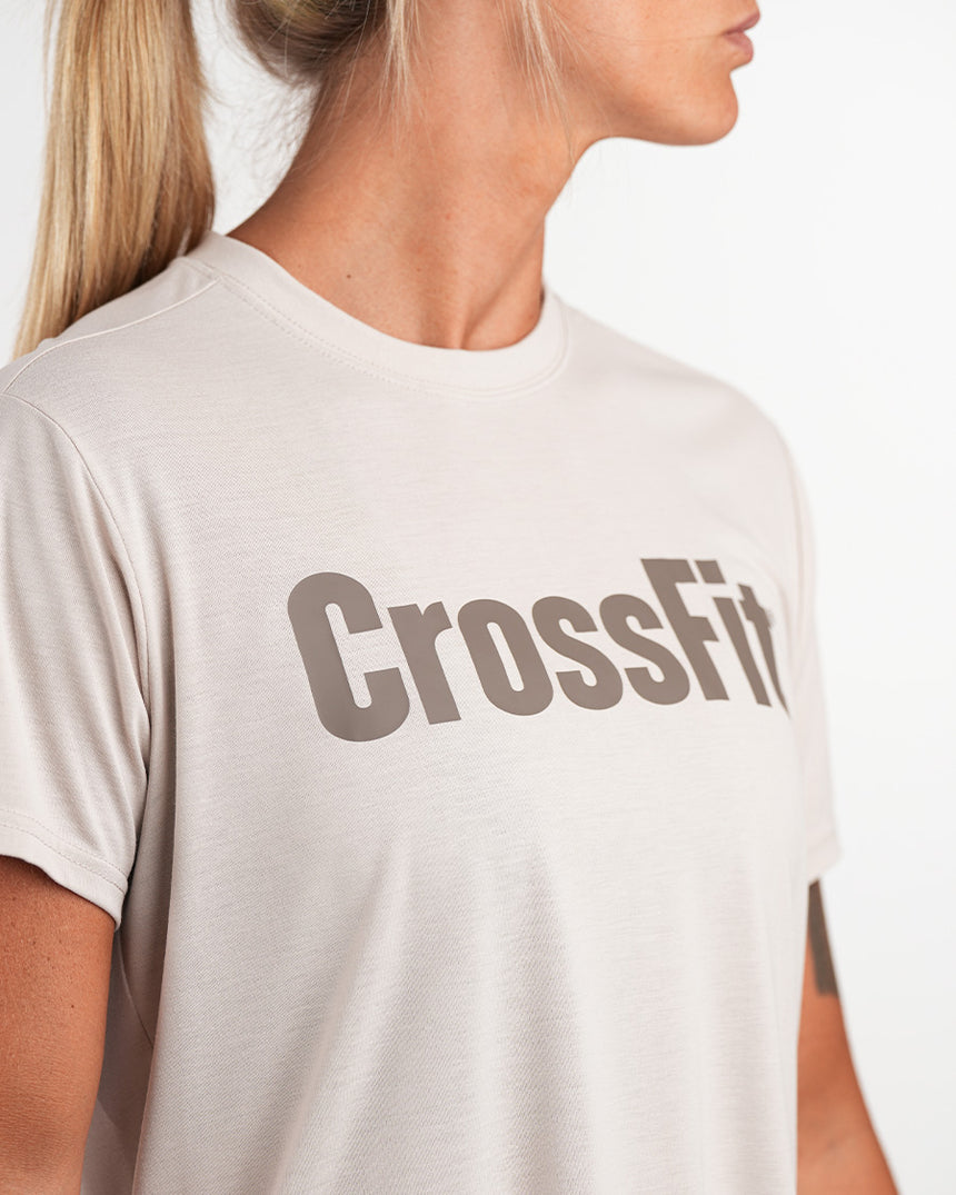 Women's CrossFit® T-shirt - Beige