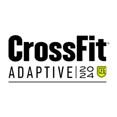 CrossFit® Adaptive 2024 official logo — representing the CrossFit Games division for adaptive athletes showcasing strength, inclusivity, and performance across all categories.