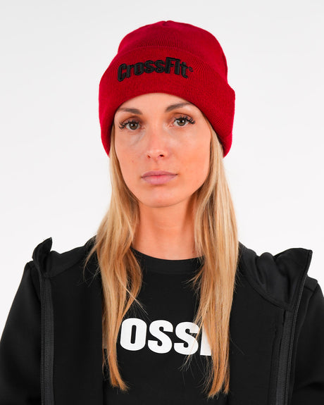 CrossFit® Beanie Red - Unisex acrylic