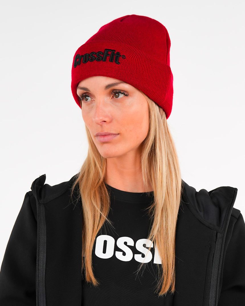 CrossFit® Beanie Red - Unisex acrylic