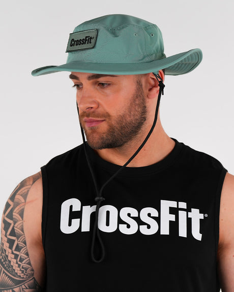 CrossFit® Bucket Hat Green - Adjustable unisex