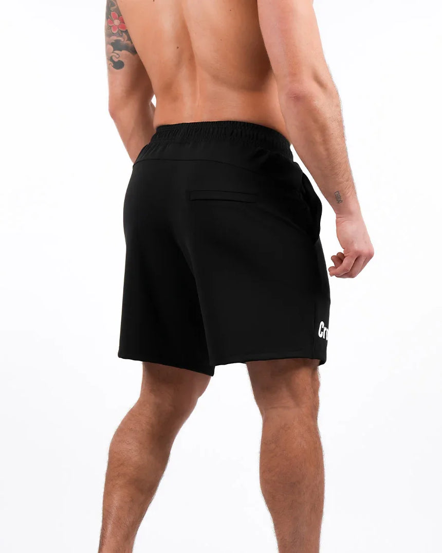 Men's CrossFit® Adjustable Shorts 8" - Black