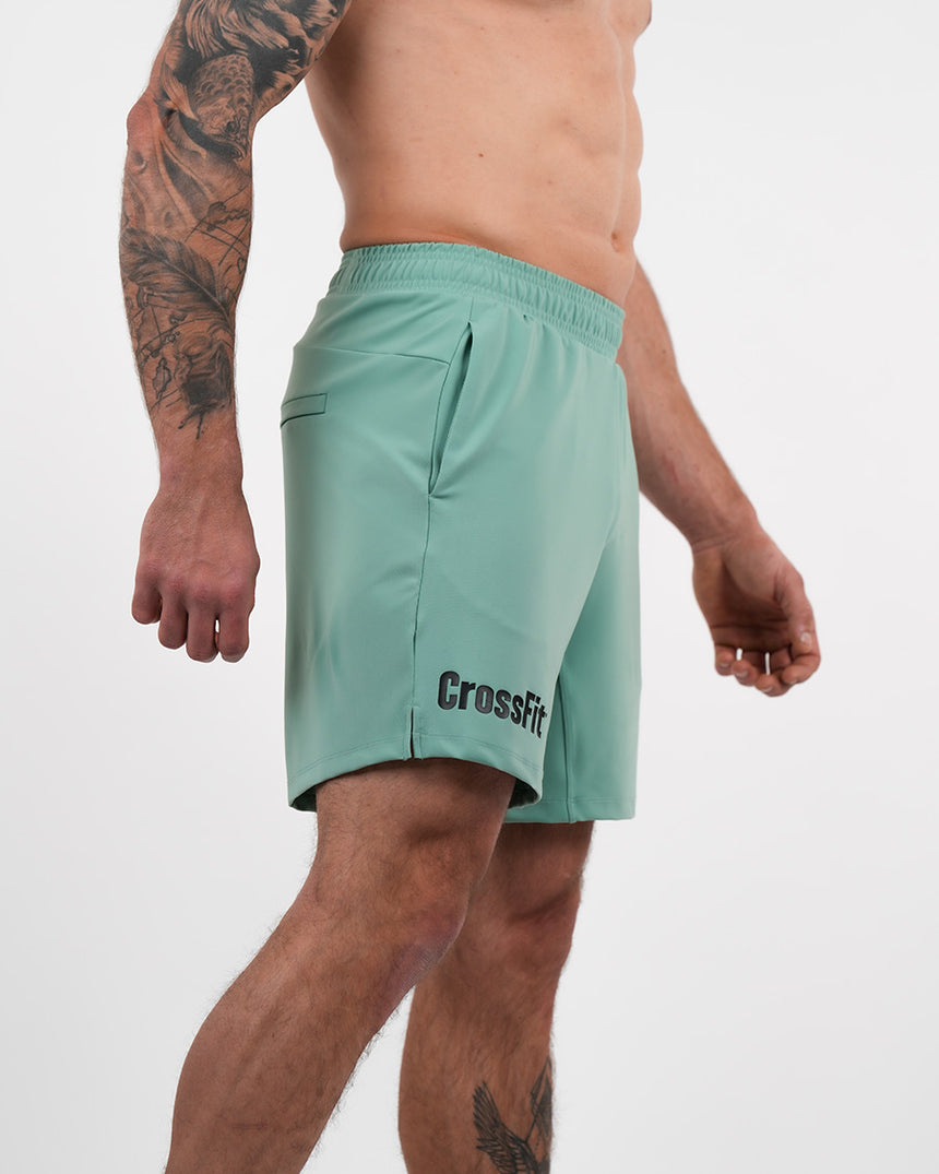 Men's CrossFit® Adjustable Shorts 8" - Green