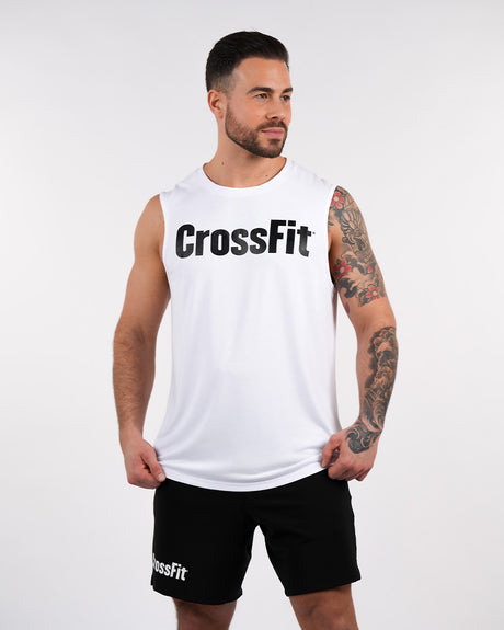 Men's CrossFit® Tank - White