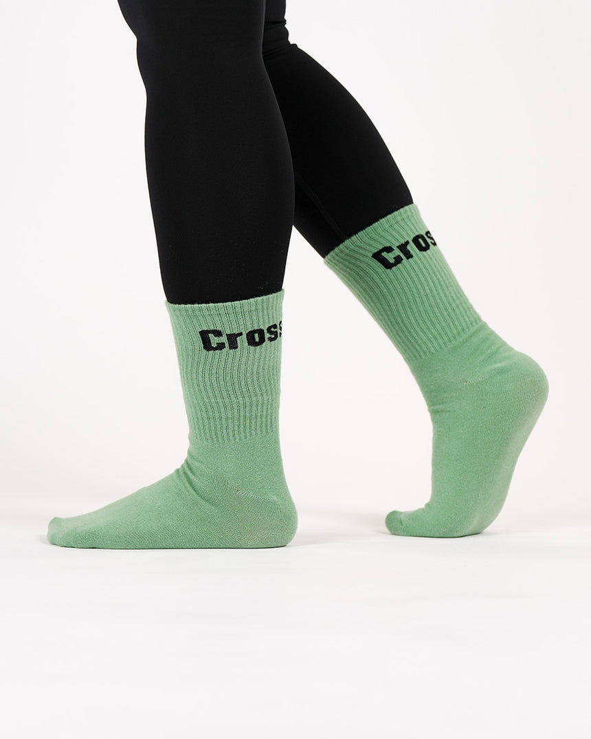 Crossfit® Mid-height Snisex Socks - Green