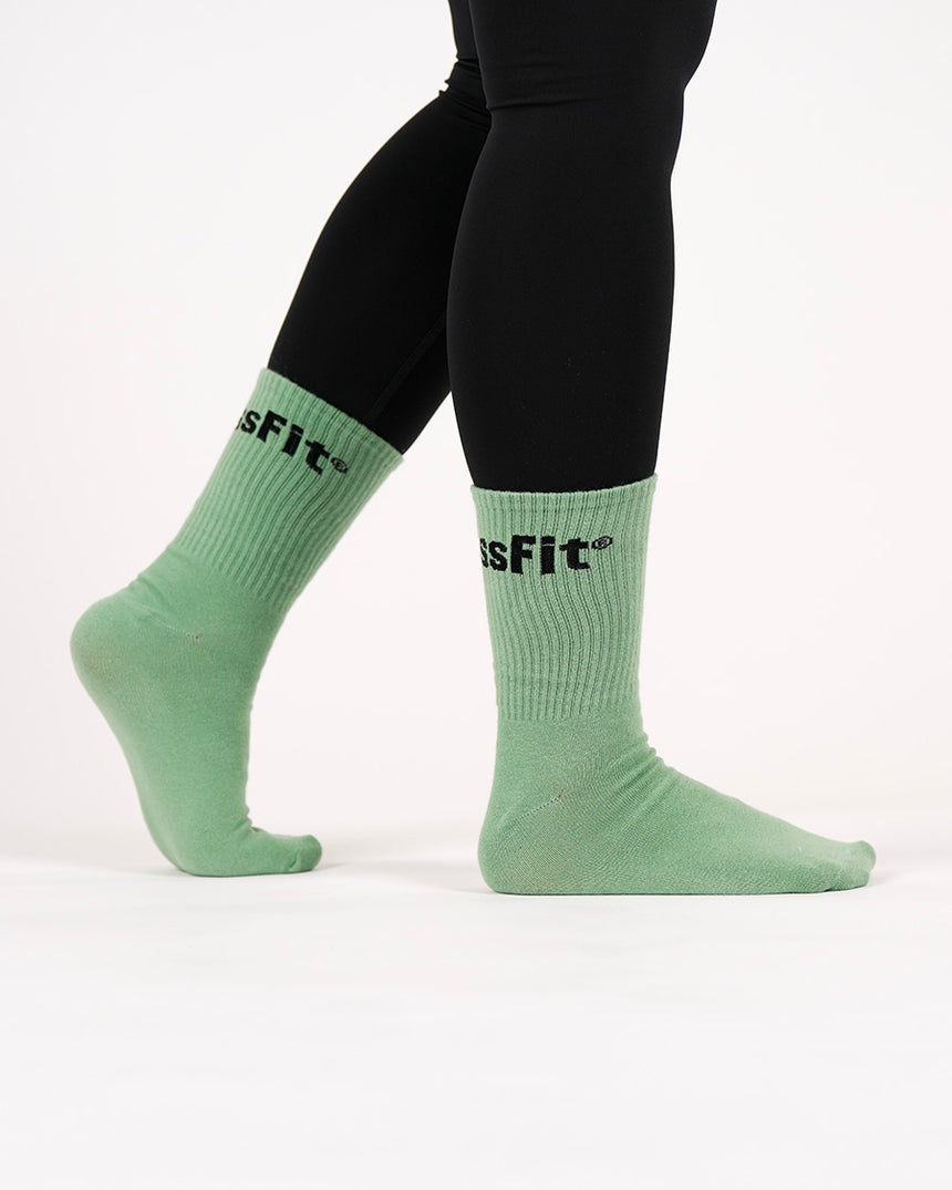 Crossfit® Mid-height Snisex Socks - Green