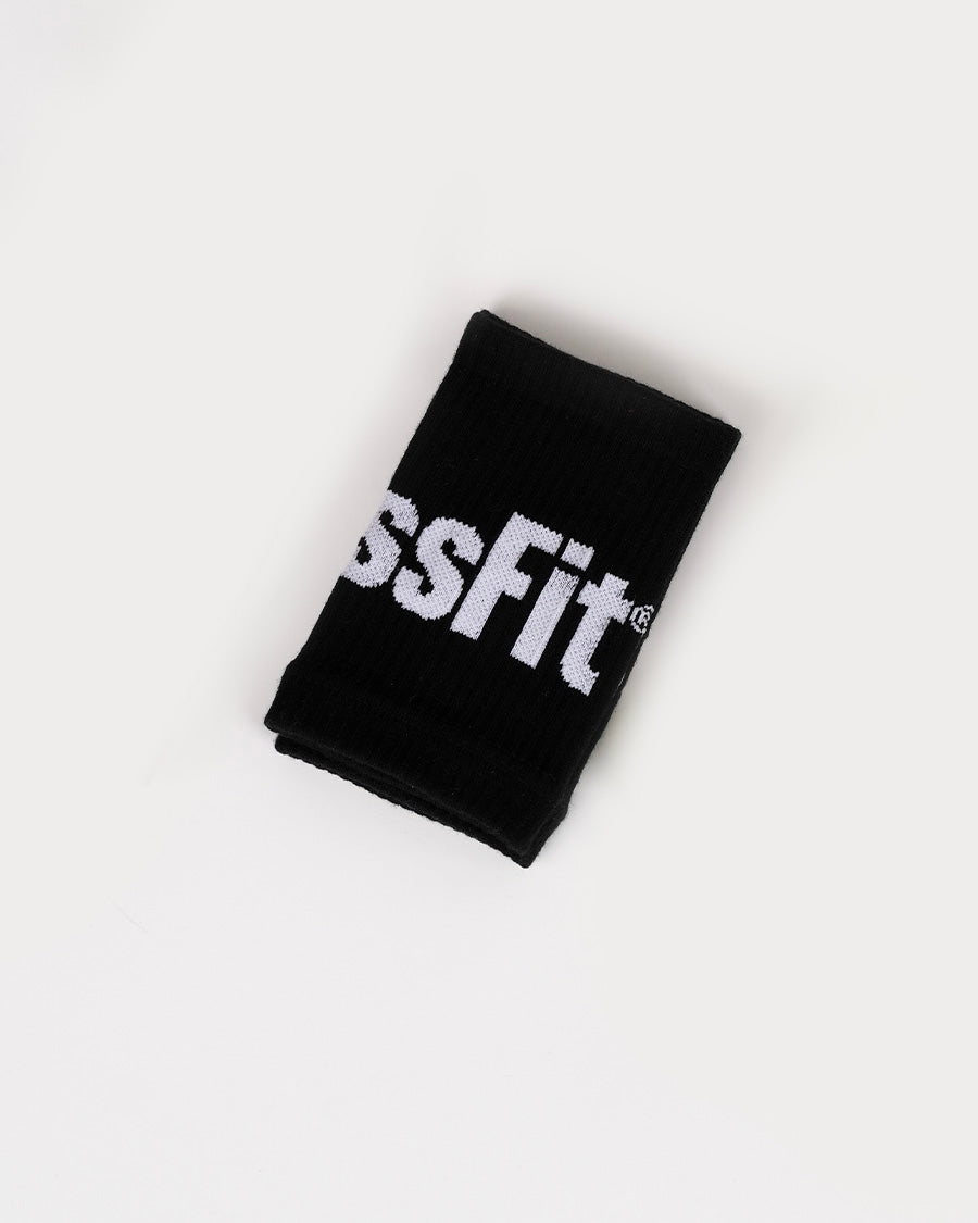 Crossfit® Unisex Knitted Wrist Bands - Black