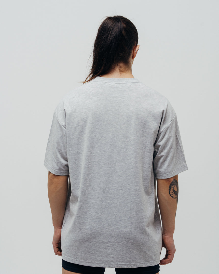 Unisex Basic Oversized T-shirt - Grey