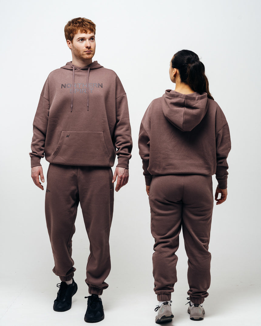 Women's Cozy Joggers - Brick Brown
