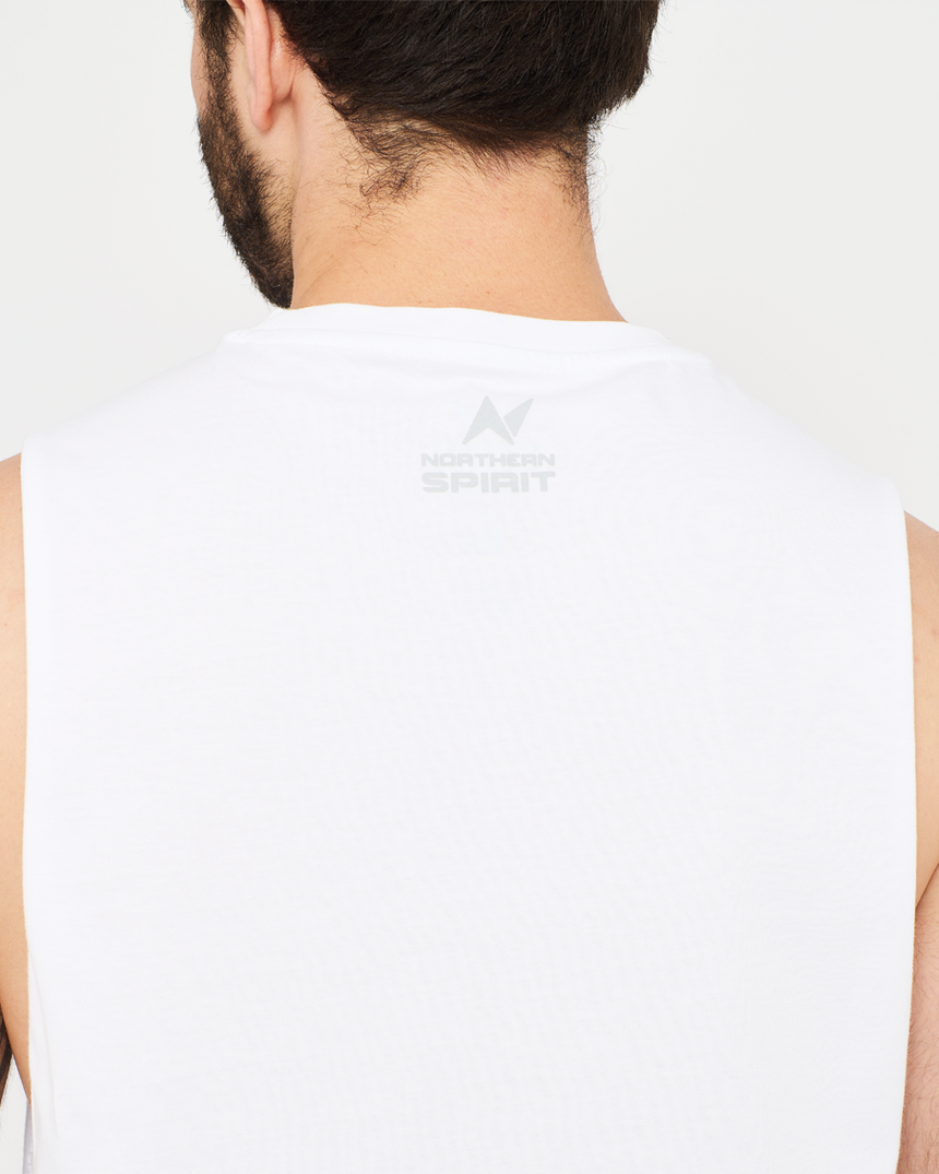 Men's Basic Tank - White