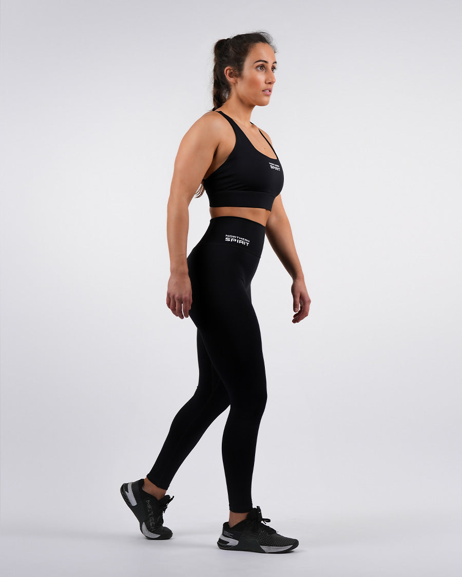 Women's NS Hight Waisted Leggings 27" - Black