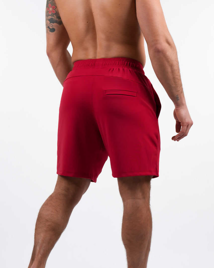 Men's NS Adjustable Shorts 8" - Red
