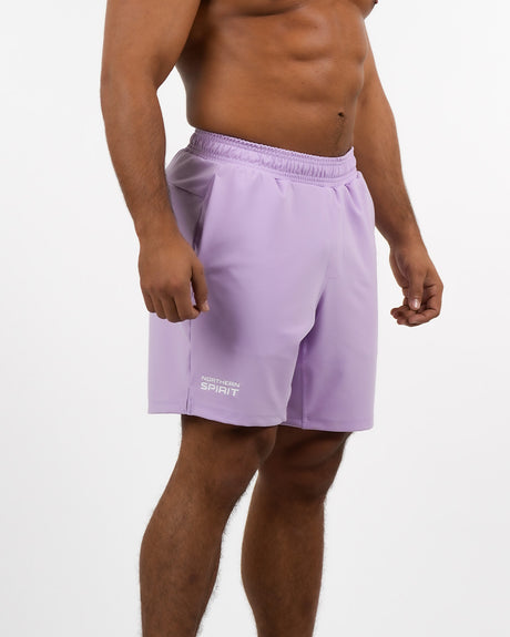 Men's NS Adjustable Shorts 8" - Purple