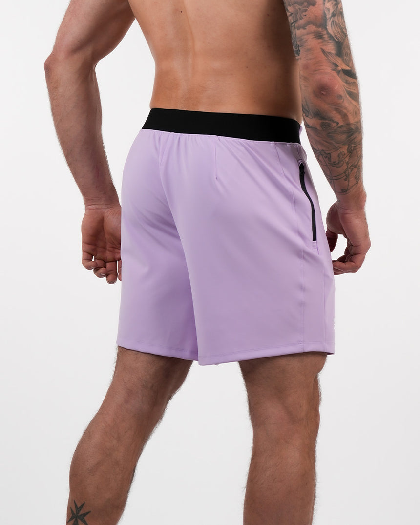 Men's NS Zipped Shorts 7" - Purple