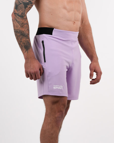 Men's NS Zipped Shorts 7" - Purple