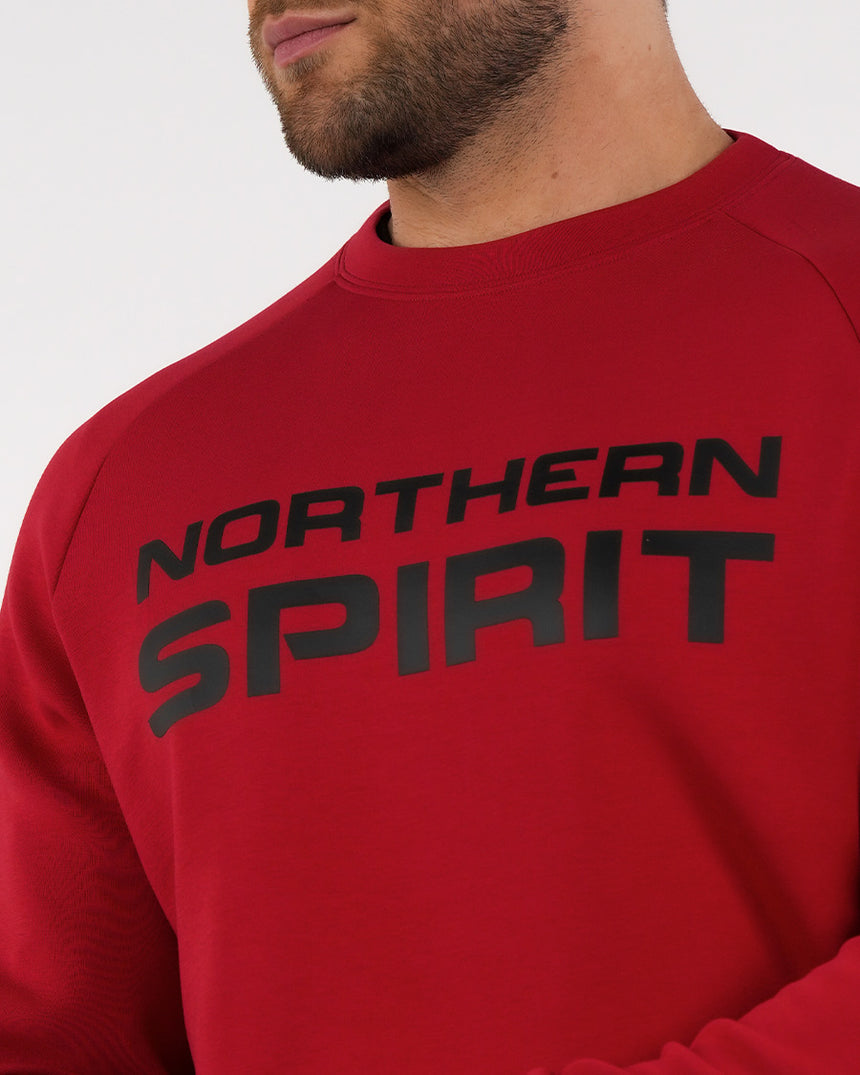 Unisex NS Oversized Sweatshirt - Red