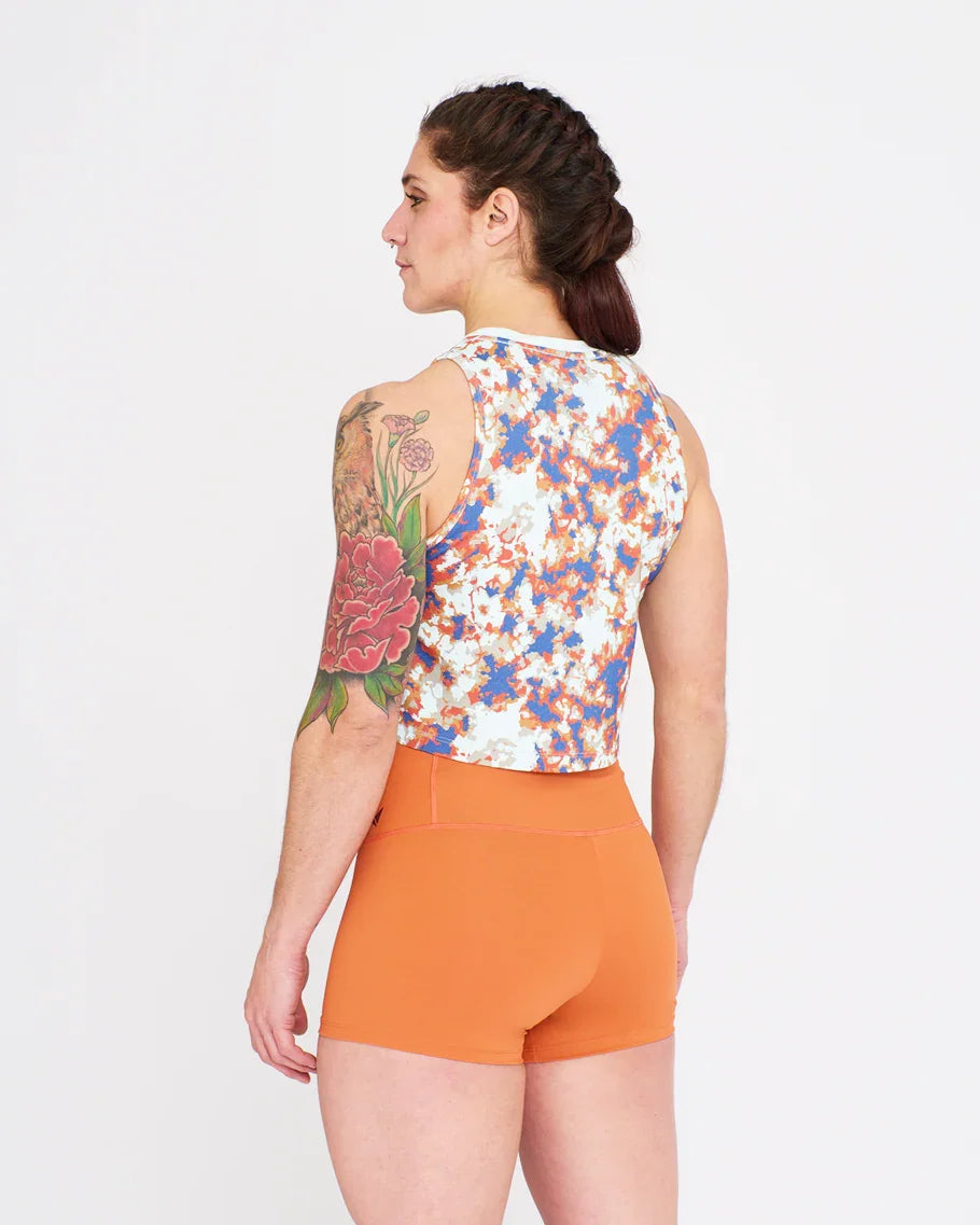 Crop Tank - NS Thaesia Military Tie&Dye