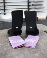 CrossFit® Gymnastic Pack - Fingerless grips & Wrist Band Orchid Bloom