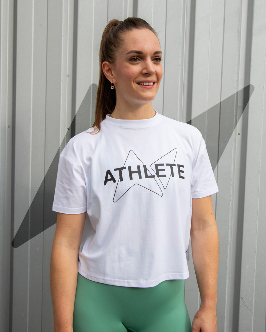 NS Baggy Top Athlete edition - Oversized women’s cropped tee