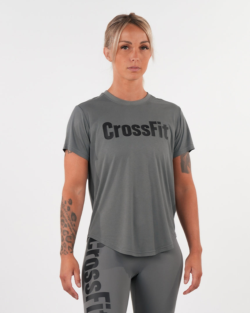 CrossFit® Epaulet - T-shirt coupe régulière pour femme 