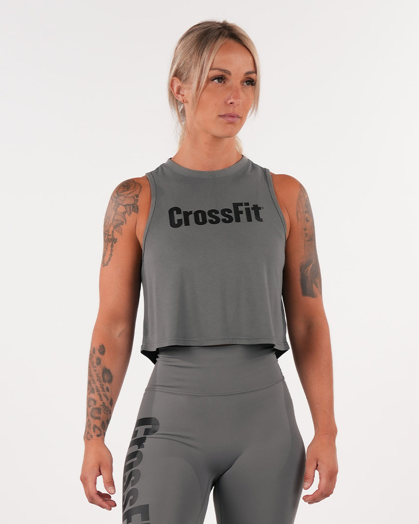 CrossFit® Thaesia - débardeur court coupe régulière pour femme 