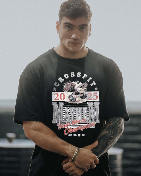 Unisex Mayhem Oversized T-shirt - Eagle 25
