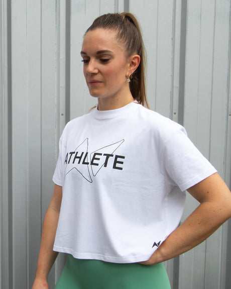 NS Baggy Top Athlete edition - Oversized women’s cropped tee