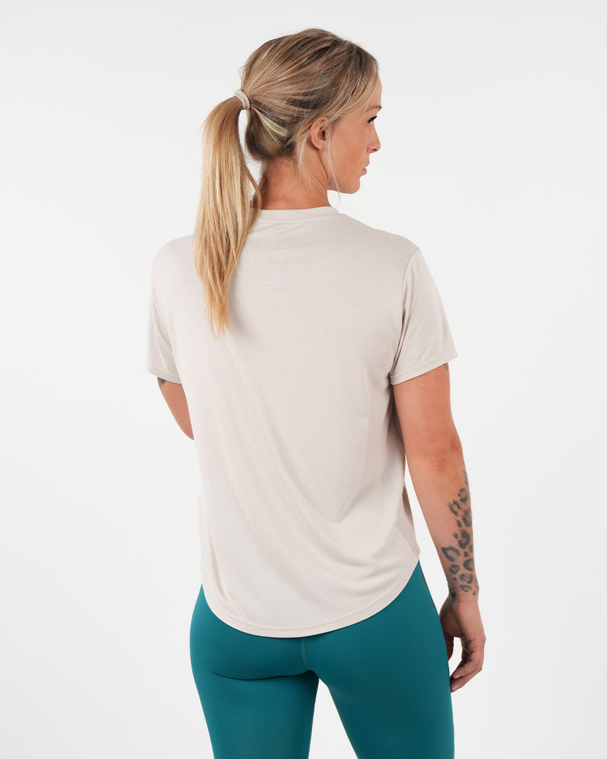 CrossFit® Epaulet - T-shirt coupe régulière pour femme 