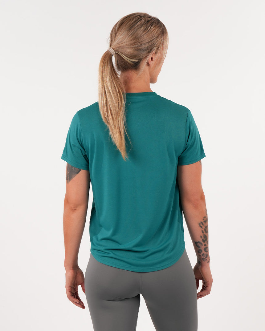 CrossFit® Epaulet - T-shirt coupe régulière pour femme 