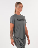 CrossFit® Epaulet - T-shirt coupe régulière pour femme 