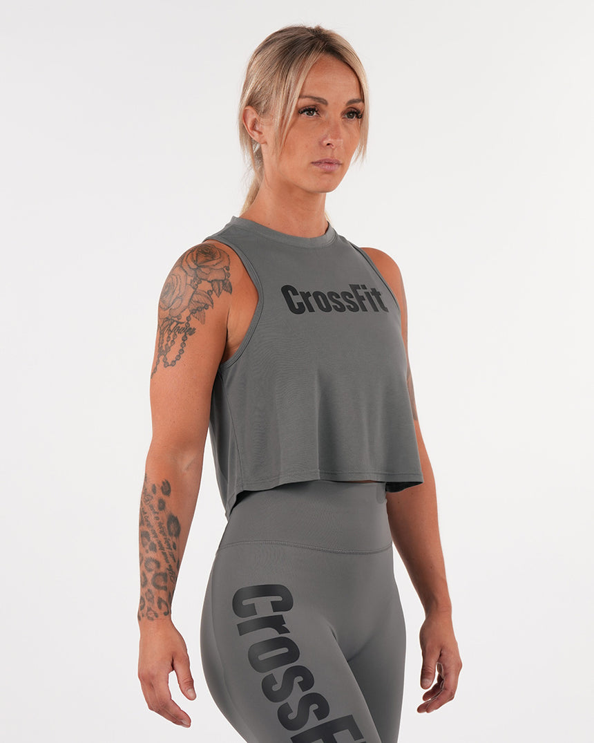 CrossFit® Thaesia - débardeur court coupe régulière pour femme 