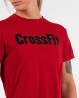 CrossFit® Epaulet - T-shirt coupe régulière pour femme 