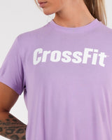 CrossFit® Epaulet - T-shirt coupe régulière pour femme 