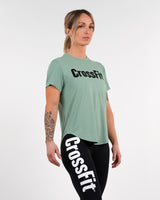 CrossFit® Epaulet - T-shirt coupe régulière pour femme 