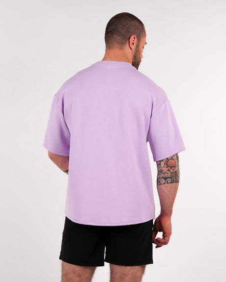 Matching set men - oversized T-shirts Orchid Bloom