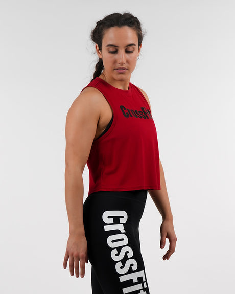 CrossFit® Thaesia - débardeur court coupe régulière pour femme 
