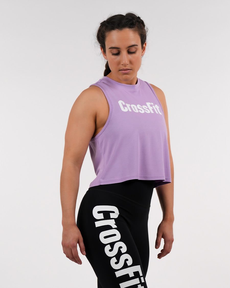 CrossFit® Thaesia Débardeur court coupe régulière pour femme 