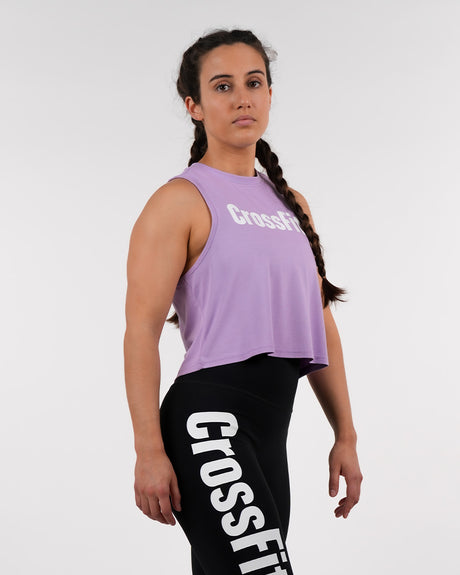 CrossFit® Thaesia Débardeur court coupe régulière pour femme 