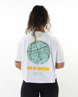 CrossFit® Baggy Top Map - COPA SUR overSized crop top