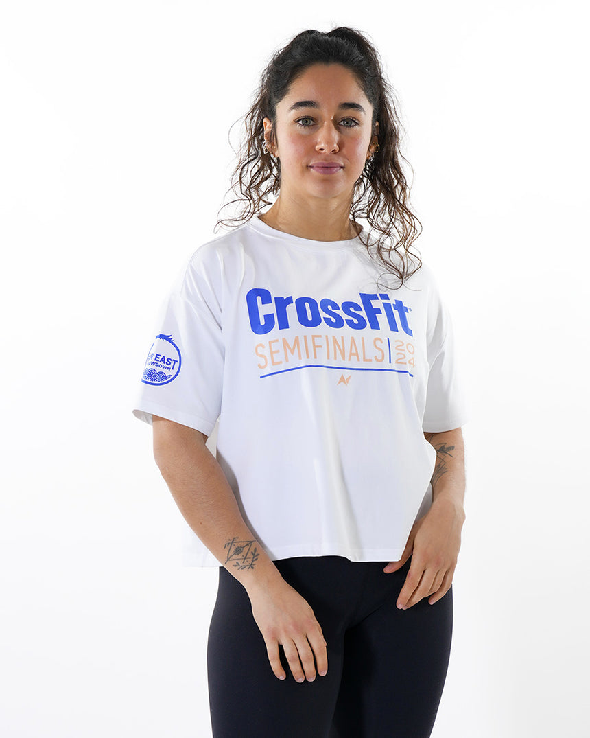 CrossFit® Baggy Top Map - FAR EAST THROWDOWN T-shirt oversize
