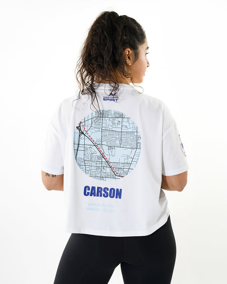 CrossFit® Baggy Top Map Collector - RENEGADE GAMES Women oversized crop top