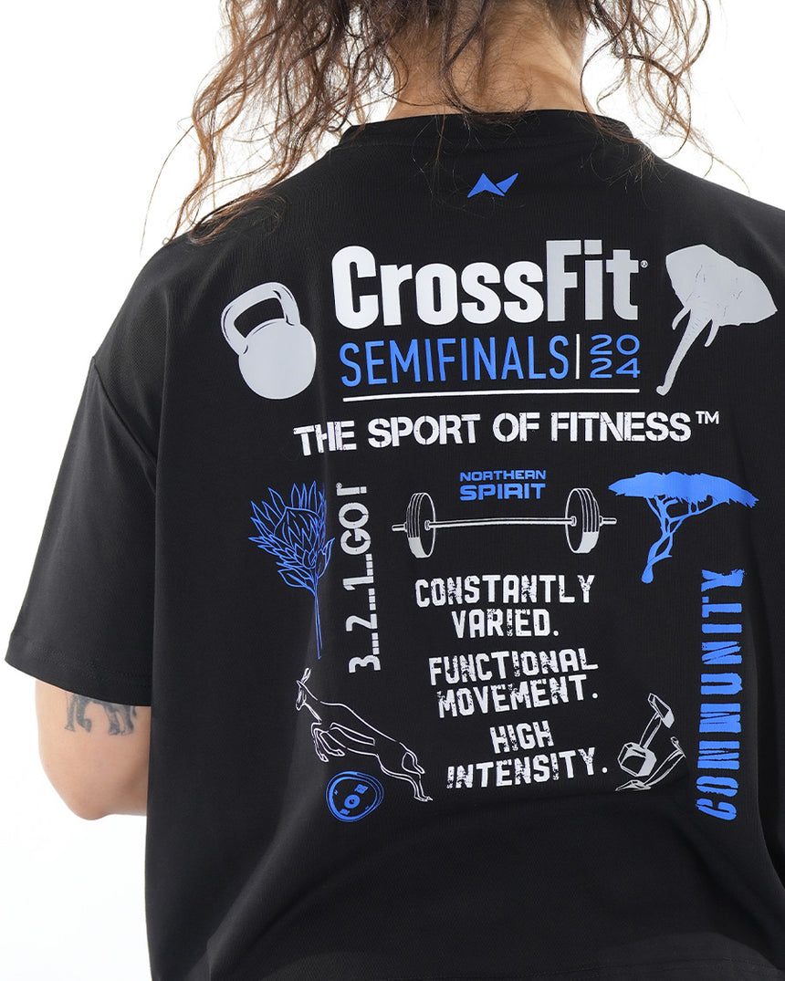 CrossFit® Baggy Top Patchwork - Haut court oversize Renegades Games