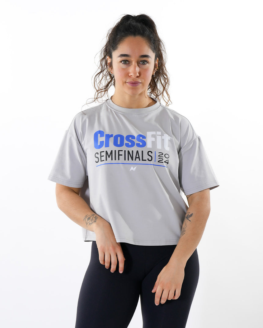 CrossFit® Baggy Top Patchwork - Renegades Games oversized crop top