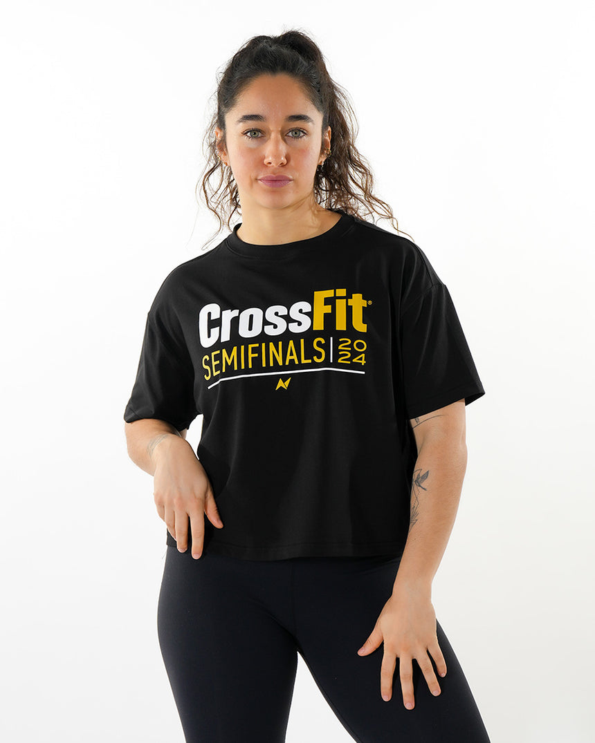 CrossFit® Baggy Top Patchwork - SYNDICATE CROWN T-shirt oversize 