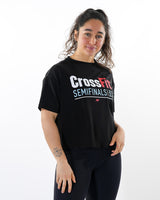 CrossFit® Baggy Top Patchwork Collector - WEST COAST CLASSIC  Women overSized crop top