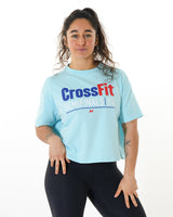 CrossFit® Baggy Top Patchwork Collector - WEST COAST CLASSIC Women overSized crop top