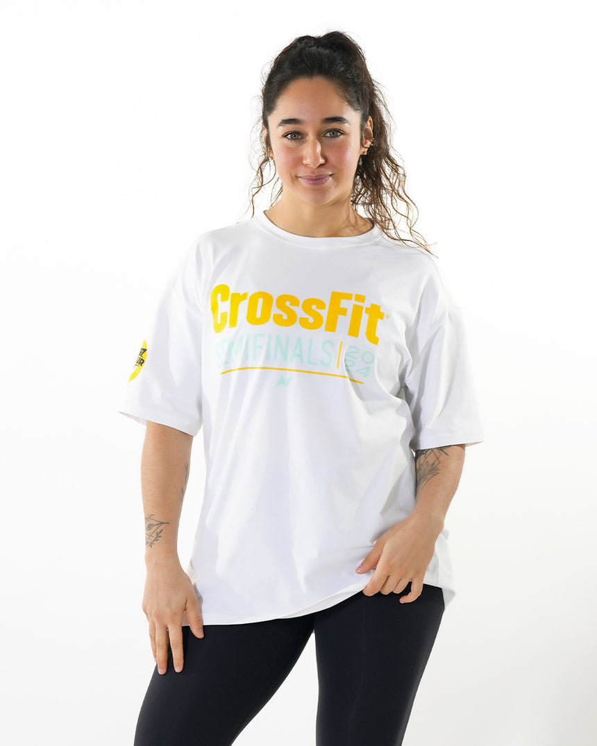 CrossFit® Smurf Map Collector - COPA SUR Unisex oversized T-shirt